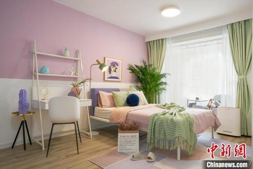 中國(guó)僑網(wǎng)廣州自如公寓房源樣板間 共青團(tuán)廣州市委 供圖