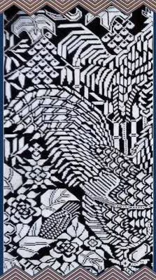 解碼中華文化基因：原來(lái)還有黑白色的“花”！