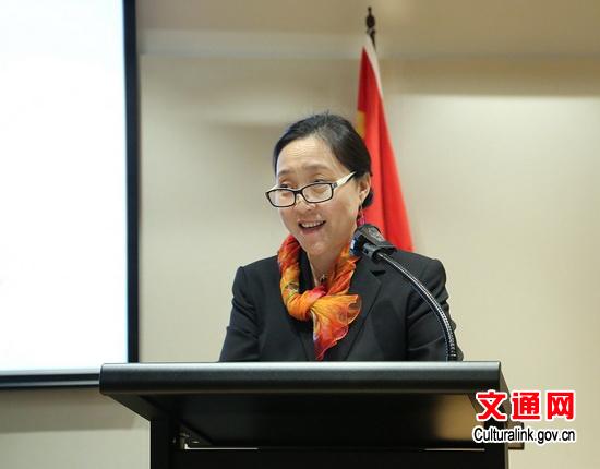 悉尼中國文化中心主任趙立致歡迎辭