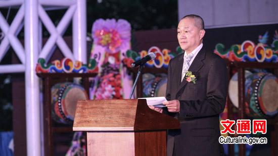 首爾中國(guó)文化中心副主任彭尤克致辭