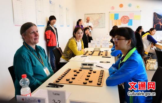 唯一的非華裔女棋手柏林隊(duì)丹妮拉(Daniela