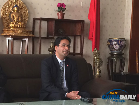 中國僑網(wǎng)尼泊爾駐華大使馬赫什·庫馬爾·馬斯基宣布尼泊爾文化節(jié)將在京開幕