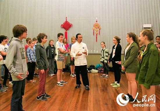 中國僑網(wǎng)悉尼莫斯曼公立學(xué)校舉行“中國文化日”主題活動(dòng)(賀吉 攝)