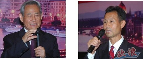 中國僑網(wǎng)李振吉和于福年(匈牙利《聯(lián)合報》)