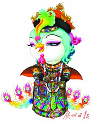 中國僑網(wǎng)故宮吉祥物“美美”