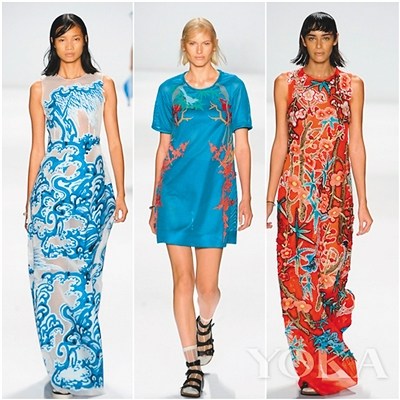 中國僑網(wǎng)圖為華人設(shè)計師譚燕玉作品。