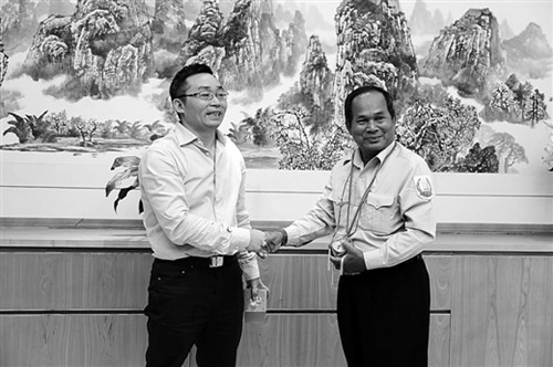 圖為中柬作家達(dá)成共識(shí)。