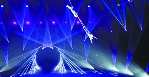 《小龍飛天》在巴黎的演出照