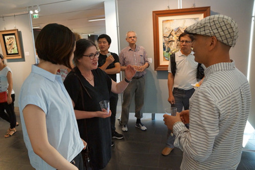 觀眾與徐大師進行交流(閆健