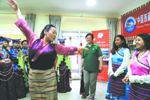 西藏老師現(xiàn)場教學(xué)