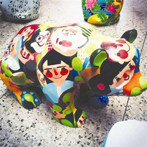 大熊貓藝術(shù)裝置將在阿拉木圖展出