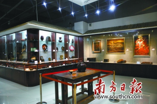 漆藝院展館內(nèi)展品琳瑯滿目。(資料圖)