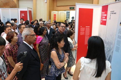 中國僑網(wǎng)開幕式現(xiàn)場(chǎng)觀眾