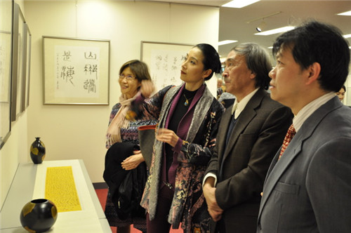 中國僑網(wǎng)觀展觀眾