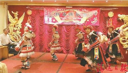 中國僑網(wǎng)演出現(xiàn)場。