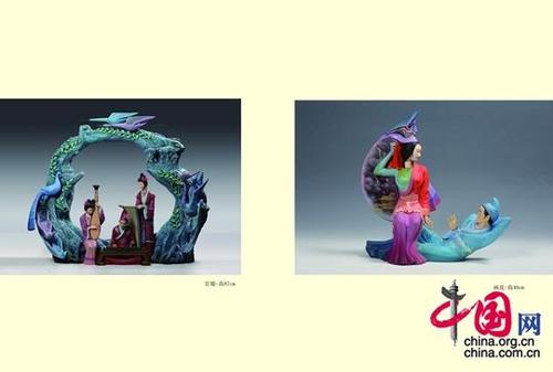 中國僑網(wǎng)泥人張第四代傳人 張錩作品