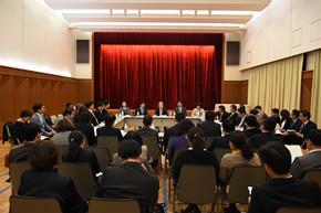 中國僑網(wǎng)“2017中國節(jié)”籌備工作啟動儀式現(xiàn)場。(日本《中文導報》資料圖)