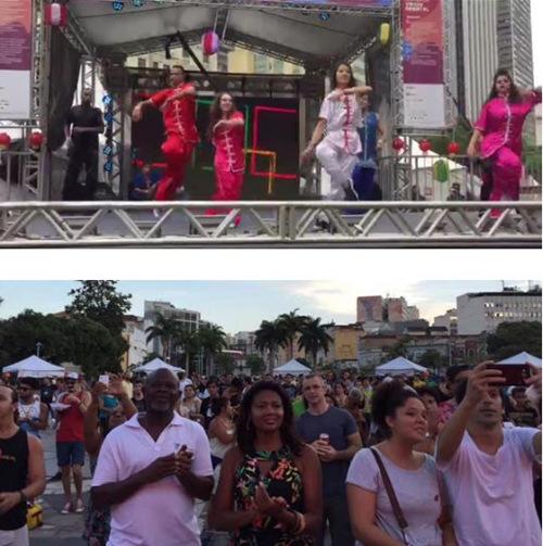 中國僑網(wǎng)演出現(xiàn)場。(南美僑報網(wǎng) 資料圖)