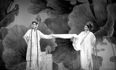 中國僑網(wǎng)唐亞厲(右)飾演《牡丹亭·驚夢》劇照。 唐亞厲 供圖