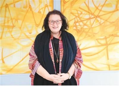 中國僑網(wǎng)新西蘭駐華大使傅恩萊近照(海外網(wǎng)/付勇超 攝)